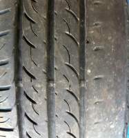 Tyre damage caused by excessive wheel camber